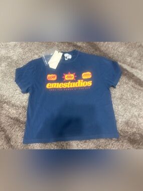 Emestudios Solare Navy Oversized Tee